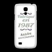 Coque Samsung Galaxy S4mini Fabriqué en 1987 ZG