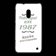 Coque Nokia Lumia 620 Fabriqué en 1987 ZG