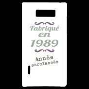 Coque LG Optimus L7 Fabriqué en 1989 ZG