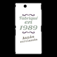 Coque Sony Xpéria Z Ultra Fabriqué en 1989 ZG