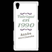 Coque Sony Xperia Z2 Fabriqué en 1990 ZG