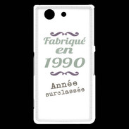Coque Sony Xperia Z3 Compact Fabriqué en 1990 ZG