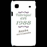 Coque Samsung Galaxy S Fabriqué en 1988 ZG
