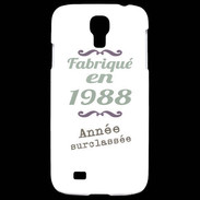 Coque Samsung Galaxy S4 Fabriqué en 1988 ZG