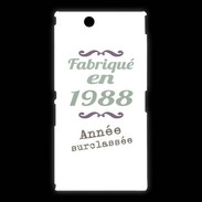 Coque Sony Xpéria Z Ultra Fabriqué en 1988 ZG