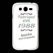 Coque Samsung Galaxy Grand Fabriqué en 1988 ZG