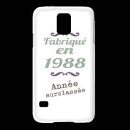 Coque Samsung Galaxy S5 Fabriqué en 1988 ZG