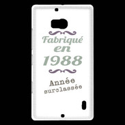 Coque Nokia Lumia 930 Fabriqué en 1988 ZG