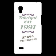 Coque LG Optimus L9 Fabriqué en 1991 ZG