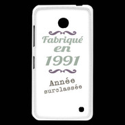 Coque Nokia Lumia 630 Fabriqué en 1991 ZG