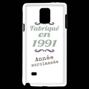 Coque Samsung Galaxy Note 4 Fabriqué en 1991 ZG