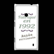 Coque Nokia Lumia 520 Fabriqué en 1992 ZG