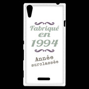 Coque Sony Xperia T3 Fabriqué en 1994 ZG