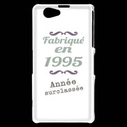 Coque Sony Xperia Z1 Compact Fabriqué en 1995 ZG