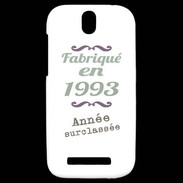 Coque HTC One SV Fabriqué en 1993 ZG