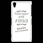Coque Sony Xperia Z2 Fabriqué en 1993 ZG