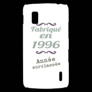 Coque LG Nexus 4 Fabriqué en 1996 ZG