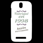Coque HTC One SV Fabriqué en 1998 ZG