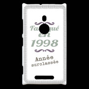 Coque Nokia Lumia 925 Fabriqué en 1998 ZG