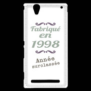 Coque Sony Xperia T2 Ultra Fabriqué en 1998 ZG