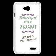 Coque LG L70 Fabriqué en 1998 ZG