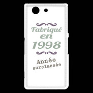 Coque Sony Xperia Z3 Compact Fabriqué en 1998 ZG