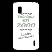 Coque LG Nexus 4 Fabriqué en 2000 ZG
