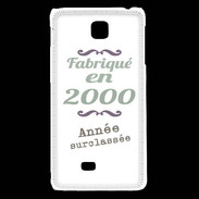 Coque LG F5 Fabriqué en 2000 ZG