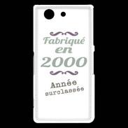 Coque Sony Xperia Z3 Compact Fabriqué en 2000 ZG