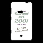 Coque Nokia Lumia 625 Fabriqué en 2001 ZG