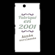 Coque Sony Xpéria Z Ultra Fabriqué en 2001 ZG