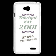 Coque LG L70 Fabriqué en 2001 ZG