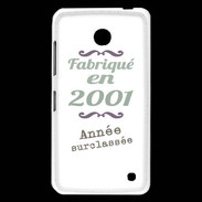 Coque Nokia Lumia 630 Fabriqué en 2001 ZG