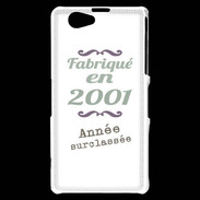 Coque Sony Xperia Z1 Compact Fabriqué en 2001 ZG