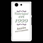 Coque Sony Xperia Z3 Compact Fabriqué en 1999 ZG