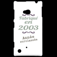 Coque Nokia Lumia 720 Fabriqué en 2003 ZG