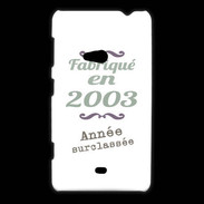 Coque Nokia Lumia 625 Fabriqué en 2003 ZG
