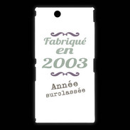 Coque Sony Xpéria Z Ultra Fabriqué en 2003 ZG