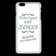 Coque iPhone 6 / 6S Fabriqué en 2003 ZG