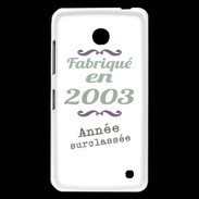 Coque Nokia Lumia 630 Fabriqué en 2003 ZG