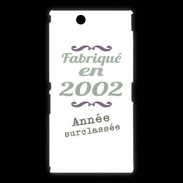 Coque Sony Xpéria Z Ultra Fabriqué en 2002 ZG