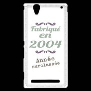 Coque Sony Xperia T2 Ultra Fabriqué en 2004 ZG