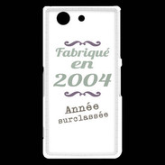 Coque Sony Xperia Z3 Compact Fabriqué en 2004 ZG