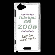 Coque Sony Xperia L Fabriqué en 2005 ZG