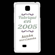 Coque LG F5 Fabriqué en 2005 ZG