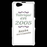 Coque Sony Xperia Z1 Compact Fabriqué en 2005 ZG
