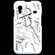 Coque Samsung ACE S5830 Instruments de musique en dessin 90