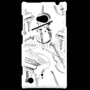 Coque Nokia Lumia 720 Instruments de musique en dessin 90