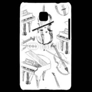 Coque LG Optimus L3 II Instruments de musique en dessin 90