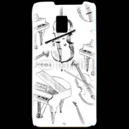 Coque LG P990 Instruments de musique en dessin 90